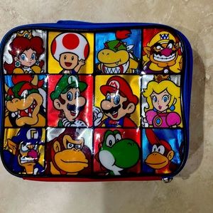 Super Mario  Insulated Lunch Box Soft Kit Cooler.
